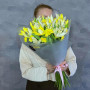 33 желтых ириса фото 2